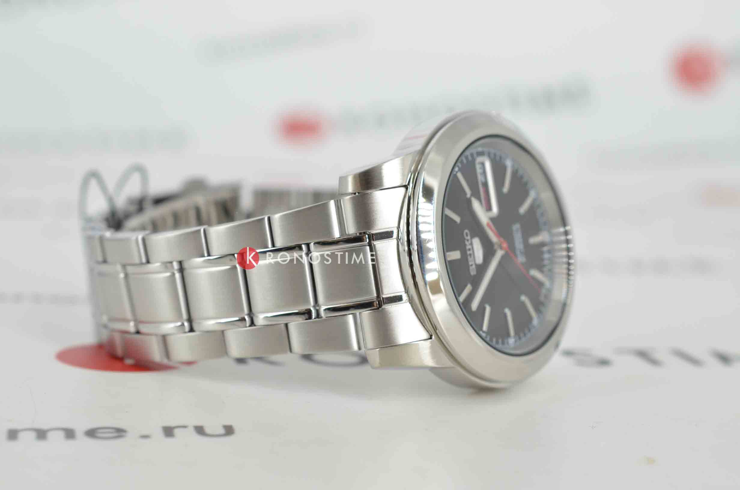 Seiko Seiko 5 Regular SNKE53J1 мужские часы черный циферблат на запястье